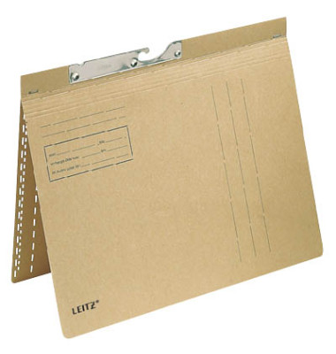 Pendelhefter 2114-00-00, A4 natronbraun Karton 250g