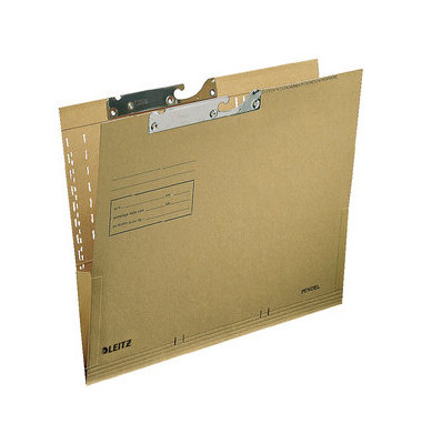 Pendeltasche 2116 2116-00-00, A4 natronbraun Recyclingkarton 250g