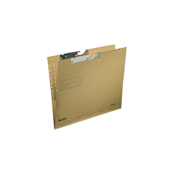 50 Stück Leitz Pendelhefter 2116 2116-00-00, A4 natronbraun Recyclingkarton 250g 4002432304547 Leitz