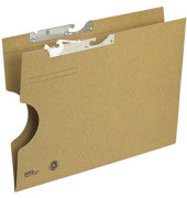 Pendelmappe extra gro&szlig; 2118-00-00, A4 natronbraun Karton 320g