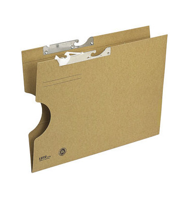 Pendelhefter 2118-00-00, A4 natronbraun Karton 320g