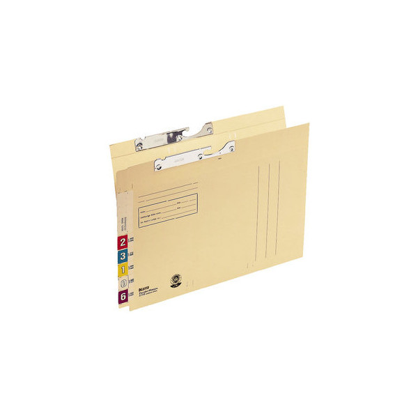 50 Stück Leitz Pendelhefter 2135-00-11, A4 chamois Karton 260g 4002432304585 Leitz