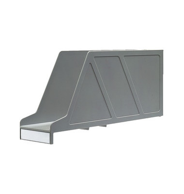 Stehsammler OrgaClass 2421-00-85, A4 quer, grau, Polystyrol (PS), 97mm