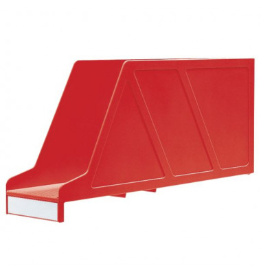 Stehsammler OrgaClass 2421-00-25, A4 quer, rot, Polystyrol, 97mm