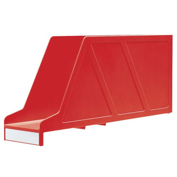 4002432304844 - Stehsammler 2421-00-25 OrgaClass 97x336x156mm A4-quer Polystyrol rot 4002432304844 Leitz