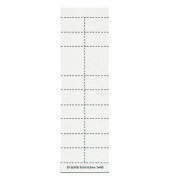 Beschriftungsschilder f. 2454/2444 wei&szlig; 200 St&uuml;ck