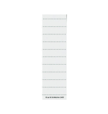 Beschriftungsschilder f. 2455/2445/6115 weiss 100 St Beschriftungsschilder f. 2455/2445/6115 weiss 100 St