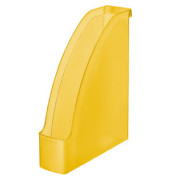 Stehsammler 2476-00-10, A4 hoch/quer, gelb-transparent, Polystyrol, 78mm