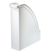 Stehsammler 2476-00-01, A4 hoch/quer, weiß, Kunststoff, 78mm
