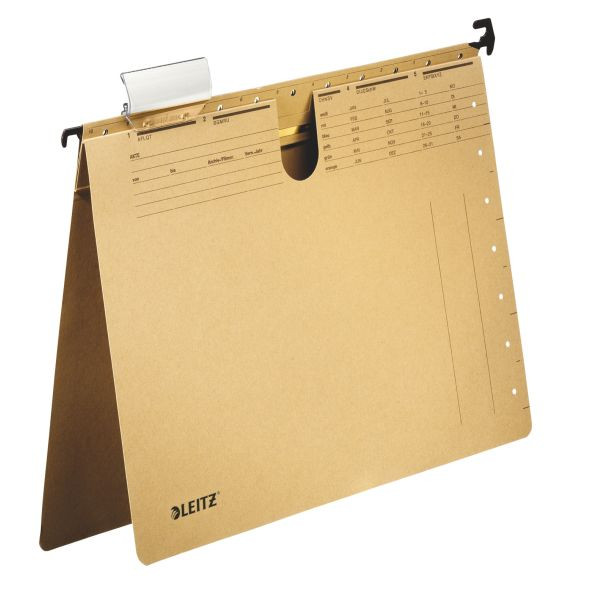 4002432305971 - Hängehefter ALPHA DUO 2994-00-00 A4 natronbraun Karton 250g 4002432305971 Leitz