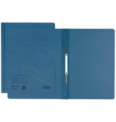 Schnellhefter Rapid 3000-00-35, A4, blau, Karton, 250g, Vorderdeckel blau / opak