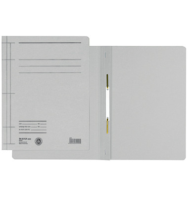 Schnellhefter Rapid 3000-00-85, A4, grau, Karton, 250g, Vorderdeckel grau / opak