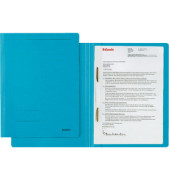 Schnellhefter Fresh 3003-00-35, A4, blau, Karton, 250g, Vorderdeckel blau / opak