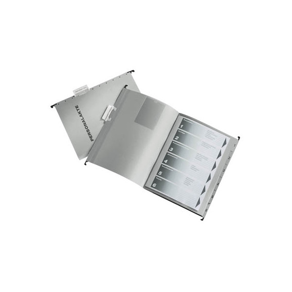 4002432336951 - Personalakten Personalakte 30041-00-85 A4 grau Karton mit Polypropylen-Hochglanzbeschichtung 250g 4002432336951 Leitz