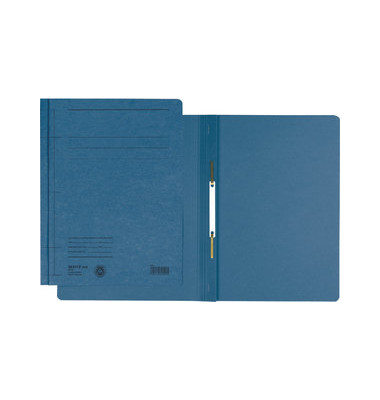 Schnellhefter Rapid 3005-00-35, A5, blau, Karton, 250g, Vorderdeckel opak