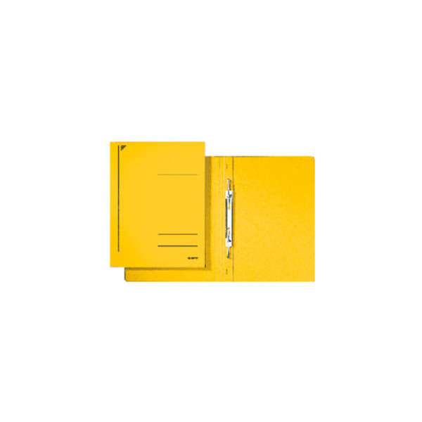 4002432306275 - Spiral-Schnellhefter 3040 A4 gelb 320g Karton kaufmännische Heftung bis 250 Blatt 4002432306275 Leitz