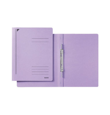 Spiralhefter 3040 3040-00-65, A4, violett, Karton, 430g, Vorderdeckel violett / opak