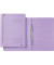 Spiralhefter 3040 3040-00-65, A4, violett, Karton, 430g, Vorderdeckel violett / opak