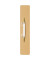 Heftstreifen lang 37000011, 60x1x305mm, Recyclingkarton mit Kunststoffdeckleiste, chamois