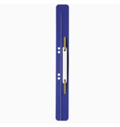Heftstreifen lang 3711-00-35, 35x310mm, extra lang, Kunststoff mit Kunststoffdeckleiste, blau
