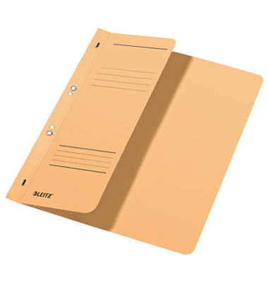 Ösenhefter 3740-00-11, A4 chamois halber Vorderdeckel, Karton 250g
