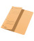 Ösenhefter 3740-00-11, A4 chamois halber Vorderdeckel, Karton 250g