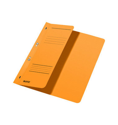 &Ouml;senhefter Leitz 3740 3740-00-15, Din A4 gelb halber Vorderdeckel, Karton 250g