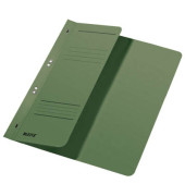 Ösenhefter 3740-00-55, A4 grün halber Vorderdeckel, Karton 250g