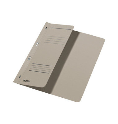 &Ouml;senhefter Leitz 3740 3740-00-85, Din A4 grau halber Vorderdeckel, Karton 250g