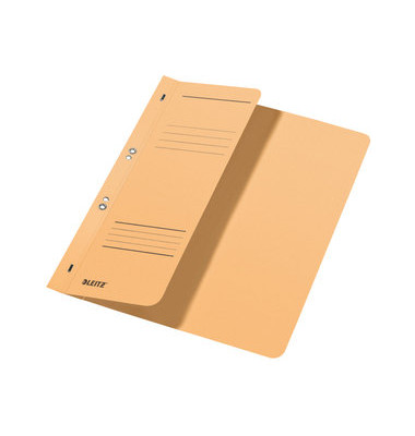 Ösenhefter 3741-00-11, A4 chamois halber Vorderdeckel, Recycling-Manilakarton 250g