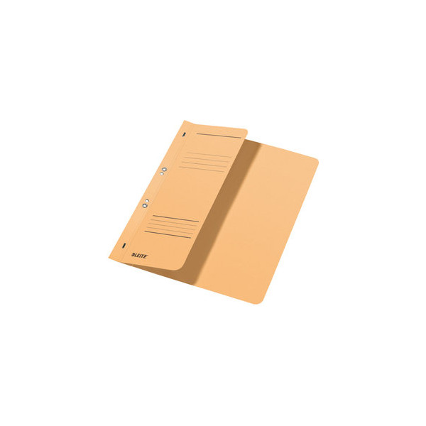 4002432306831 - Ösenhefter 3741-00-11 A4 chamois halber Vorderdeckel Recycling-Manilakarton 250g 4002432306831 Leitz
