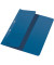 Ösenhefter 3741-00-35, A4 blau halber Vorderdeckel, Recycling-Manilakarton 250g
