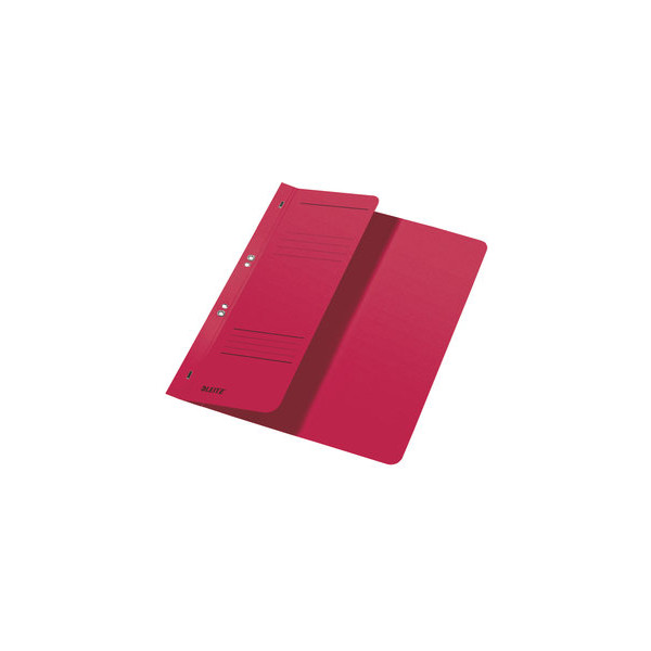 4002432306848 - Ösenhefter 3741-00-25 A4 rot halber Vorderdeckel Recycling-Manilakarton 250g 4002432306848 Leitz