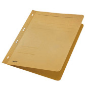 &Ouml;senhefter Leitz 3742 3742-00-11, Din A4 chamois ganzer Vorderdeckel, Karton 250g