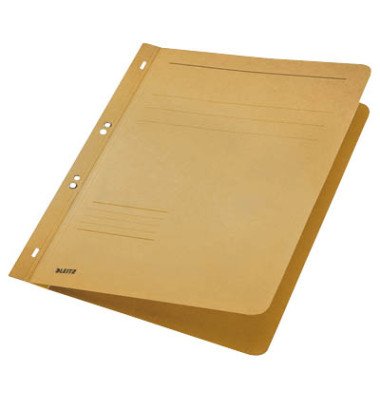 &Ouml;senhefter Leitz 3742 3742-00-11, A4 chamois ganzer Vorderdeckel, Karton 250g
