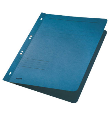 Ösenhefter 3742-00-35, A4 blau ganzer Vorderdeckel, Karton 250g