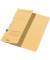 Einhakhefter 3744-00-11, A4 chamois halber Vorderdeckel, Karton 250g