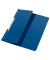 Einhakhefter - 3744-00-35, A4 blau halber Vorderdeckel, Manilakarton RC 250g