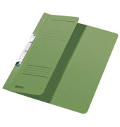 Einhakhefter 3744-00-55, A4 grün halber Vorderdeckel, Karton 250g