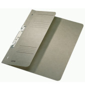 Einhakhefter - 3744-00-85, A4 grau halber Vorderdeckel, Manilakarton RC 250g