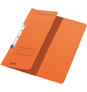 Einhakhefter 3744-00-45, A4 orange halber Vorderdeckel, Karton 250g