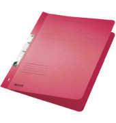 Einhakhefter 3746-00-25, A4 rot ganzer Vorderdeckel, Karton 250g