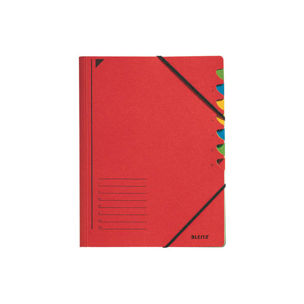 4002432329052 - AKTION LEITZ Ordnungsmappe 3907 7 Fächer rot 1 St mit Prämie nach Registrierung