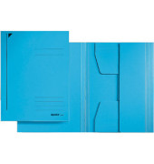 Jurismappe 3923-00-35, A3 blau Karton 300g, mit 3 Einschlagklappen