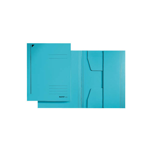 4002432307210 - Jurismappe 3924 3924-00-35 A4 Recyclingkarton 300g mit 3 Einschlagklappen 4002432307210 Leitz