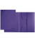 Jurismappe 3924-00-65, A4 violett Karton 430g, mit 3 Einschlagklappen