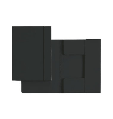 Gummizugmappe 3926 A4 schwarz Gummizugmappe 3926 A4 schwarz
