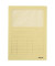 Sichtmappen 39500015, A4 gelb Recyclingkarton 160g