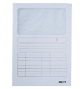Sichtmappen 39500001, A4 weiß Karton 160g