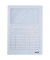 Sichtmappen 39500001, A4 wei&szlig; Recyclingkarton 160g